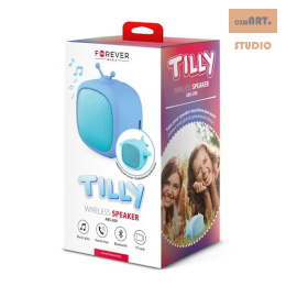 Forever głośnik Bluetooth Tilly niebieski ABS-200