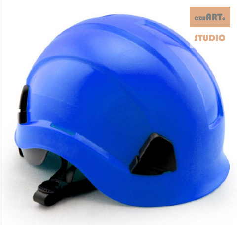 Kask ochronny LOKI niebieski