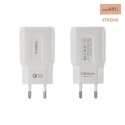 ADAPT SIEC 1xUSB REMAX WHITE RP-U16 TRAVELLER 3,0 A