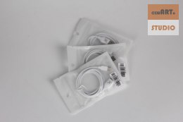 KABEL MX SET 2.4A / TYPE-C / 1m WHITE / BIAŁY