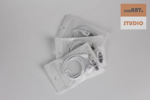 KABEL MX SET 2.4A / TYPE-C / 1m WHITE / BIAŁY