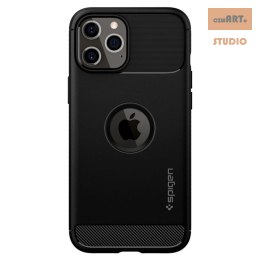 SPIGEN RUGGED ARMOR iPHONE 12 PRO BLACK 6,1