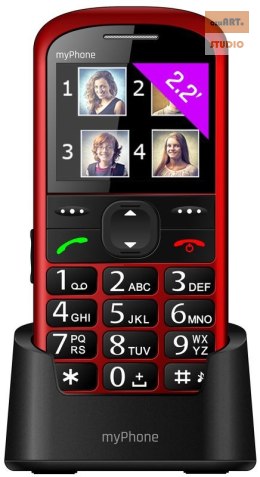 Telefon GSM myPhone HALO 2 czerwony