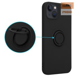 Etui Silicon Ring do Iphone 11 PRO czarny