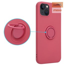 Etui Silicon Ring do Iphone 11 PRO jasno czerwony