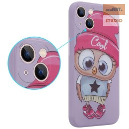 MX OWL COOL SAMSUNG S21 FE 5G PURPLE / FIOLETOWY