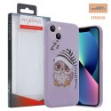 MX OWL SLEEPY SAMSUNG S21 FE 5G PURPLE / FIOLETOWY