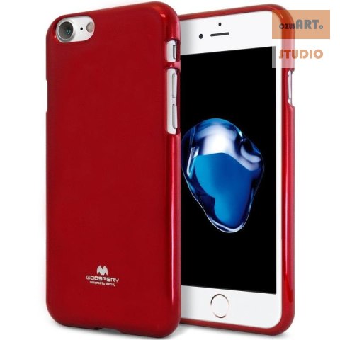 MERCURY JELLY CASE SAMSUNG A73 5G RED / CZERWONY