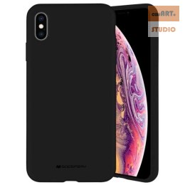 MERCURY SILICONE CASE IPHONE 12 MINI (5.4), BLACK / CZARNY