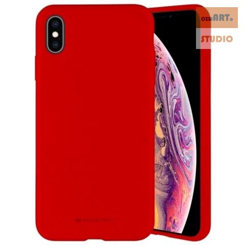 MERCURY SILICONE CASE IPHONE 7/8 SE (2020), RED / CZERWONY