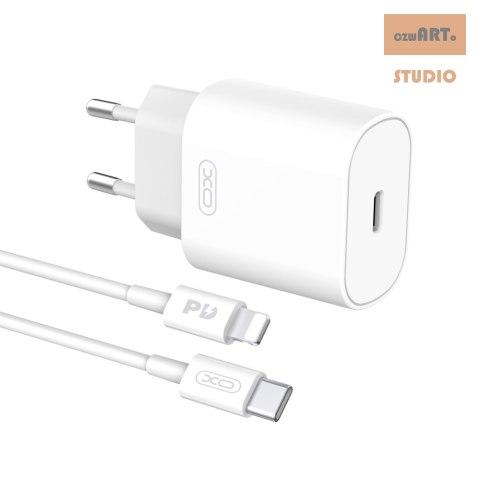 XO ŁAD SIEC L91 PD 25W USB-C + KABEL LIGHTNING