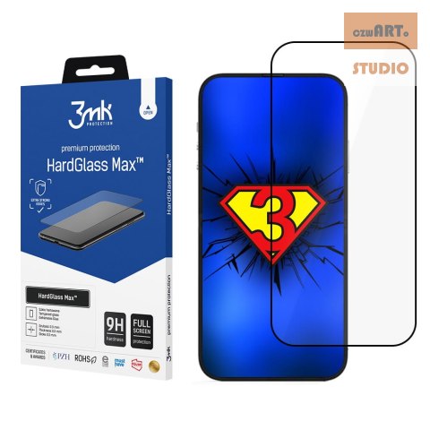 3MK Hard Glass MAX iPhone 14 Pro