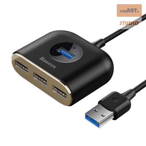 HUB BASEUS SQUARE 4IN1 BLACK USB 3.0 USB 3.0 + 3x USB 2.0