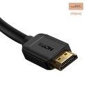 KABEL BASEUS HDMI 2.0, 4K 30Hz 3D, HDR 18Gps 1M BLACK