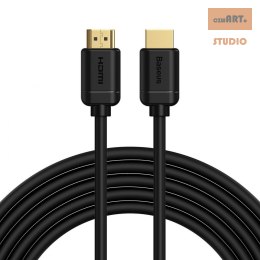 KABEL BASEUS HDMI 2.0, 4K 30Hz 3D, HDR 18Gps 5M BLACK