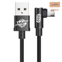 KABEL BASEUS MVP ELBOW MICRO USB BLACK 1.5A, 2M