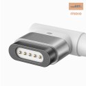 KABEL BASEUS ZINC MAGNETIC KĄTOWY 60W USB-C DO MACBOOK 2M WHITE