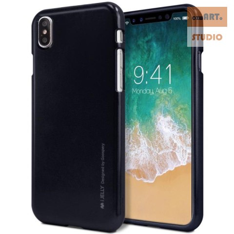 MERCURY iJELLY CASE HUA MATE 20 BLACK / CZARNY