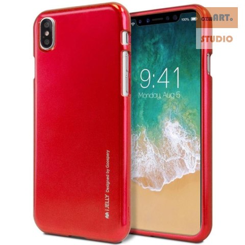 MERCURY iJELLY CASE HUA MATE 20 RED / CZERWONY