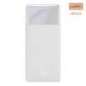 POWERBANK BASEUS BIPOW 2xUSB/ USB-C 15W 10000mAh WHITE