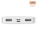 POWERBANK BASEUS BIPOW 2xUSB/ USB-C 15W 10000mAh WHITE