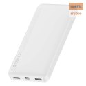 POWERBANK BASEUS BIPOW 2xUSB/ USB-C 15W 10000mAh WHITE