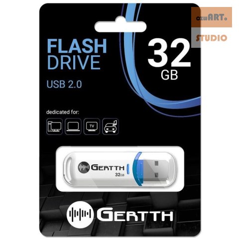 PenDrive 2.0 Gertth 32GB WHITE / BIAŁY