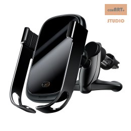 UCHWYT BASEUS ROCK ELECTRIC WIRELESS ŁADOWANIE INDUKCYJNE, BLACK