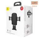 UCHWYT BASEUS WIRELESS GRAVITY CAR ŁADOWANIE BEZPRZEWODOWE, BLACK