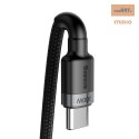 KABEL BASEUS CAFULE USB-C/USB-C QC 3.0 PD 2.0 100W 5A 2M GREY/BLACK