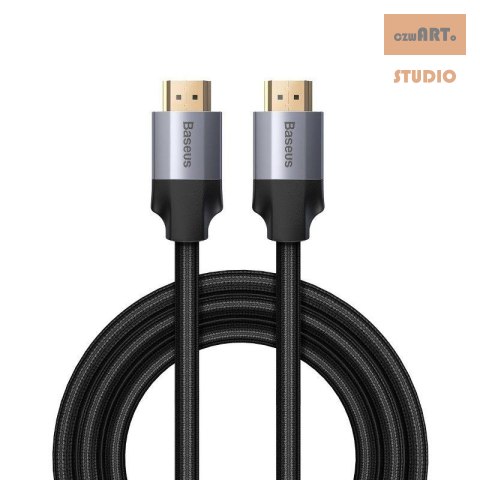 KABEL BASEUS ENJOYMENT HDMI-HDMI 2M 4K/3D BLACK/GREY