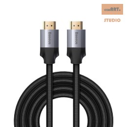 KABEL BASEUS ENJOYMENT HDMI-HDMI 3M 4K/3D BLACK/GREY