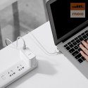 KABEL BASEUS ZINC MAGNETIC USB-C DO MACBOOK 60W 2M WHITE