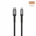 KABEL T-PHOX APACE TYPE-C TO LIGHTNING BLACK 1M 3A PD 18W