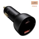 ŁAD SAM BASEUS SUPERME 1xUSB, 1xUSB-C 100W + KABEL USB-C 1M CZARNY/BLACK