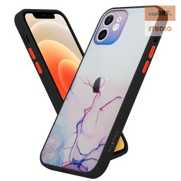 MX AQUARELLE IPHONE XS MAX FIOLETOWO-RÓŻOWY / PURPLE-PINK