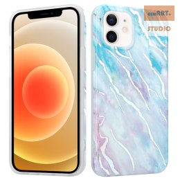 MX MARBLE IPHONE 12 PRO MAX WHITE / BIAŁY