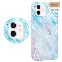 MX MARBLE IPHONE 12 PRO MAX WHITE / BIAŁY