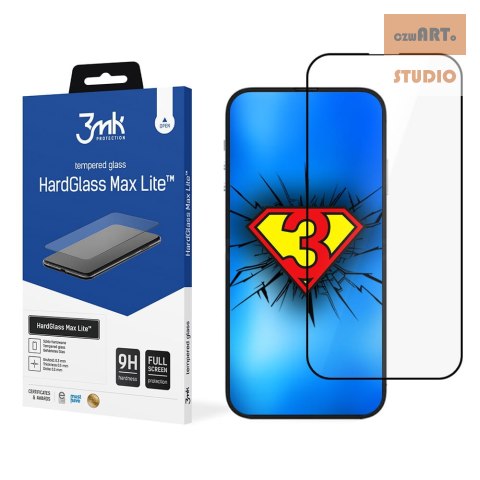 3MK HARD GLASS MAX LITE IPHONE 14 PRO