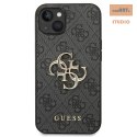 GUESS IPHONE 14 BIG METAL LOGO GUHCP14S4GMGGR SZARY/GREY