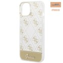 GUESS IPHONE 14 PATTERN SCRIPT GUHCP14SHG4MHG ZŁOY/GOLD