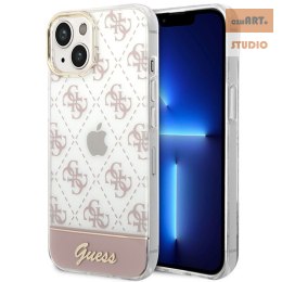 GUESS IPHONE 14 PATTERN SCRIPT GUHCP14SHG4MHP RÓŻOWY/PINK