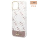 GUESS IPHONE 14 PATTERN SCRIPT GUHCP14SHG4MHP RÓŻOWY/PINK