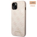 GUESS IPHONE 14 PLUS GOLD LOGO GUHCP14MG4GFPI RÓŻOWY/PINK