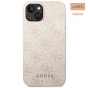 GUESS IPHONE 14 PLUS GOLD LOGO GUHCP14MG4GFPI RÓŻOWY/PINK