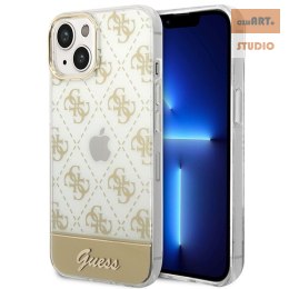 GUESS IPHONE 14 PLUS PATTERN SCRIPT GUHCP14MHG4MHG ZŁOTY/GOLD