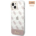 GUESS IPHONE 14 PLUS PATTERN SCRIPT GUHCP14MHG4MHP RÓŻOWY/PINK