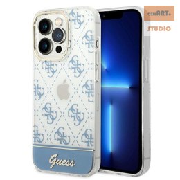 GUESS IPHONE 14 PRO MAX PATTERN SCRIPT GUHCP14XHG4MHB NIEBIESKI/BLUE