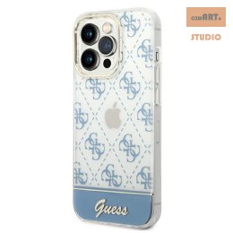 GUESS IPHONE 14 PRO MAX PATTERN SCRIPT GUHCP14XHG4MHB NIEBIESKI/BLUE