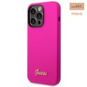 GUESS IPHONE 14 PRO VINTAGE GOLD LOGO GUHCP14LSLSMF FUKSJA/FUCHSIA